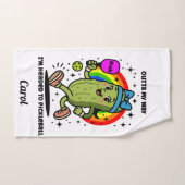 Grappige Pickleball Handdoek (Handdoek)