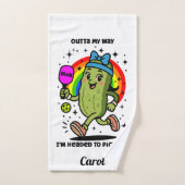 Grappige Pickleball Handdoek (Handdoek)