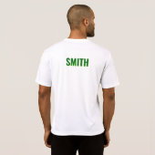 Grappige Pickleball Heren Spelers T-shirts Toppen (Achterkant volledig)