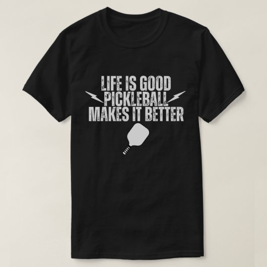 Grappige Pickleball Heren T-shirts | Pickleball (Design voorkant)