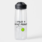 Grappige Pickleball Humor | Ik heb een Dinking Pro Waterfles (Voorkant)