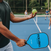 Grappige Pickleball is mijn cardio Blauwe Aangepas Paddle