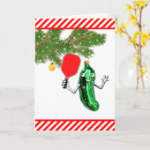 Grappige Pickleball Kaart (Gele Bloem)