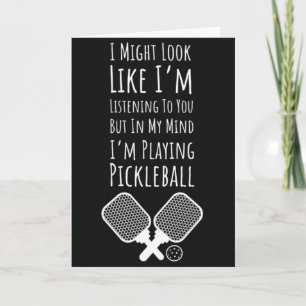 Grappige Pickleball Kaarten Humor Voor Pickleballe