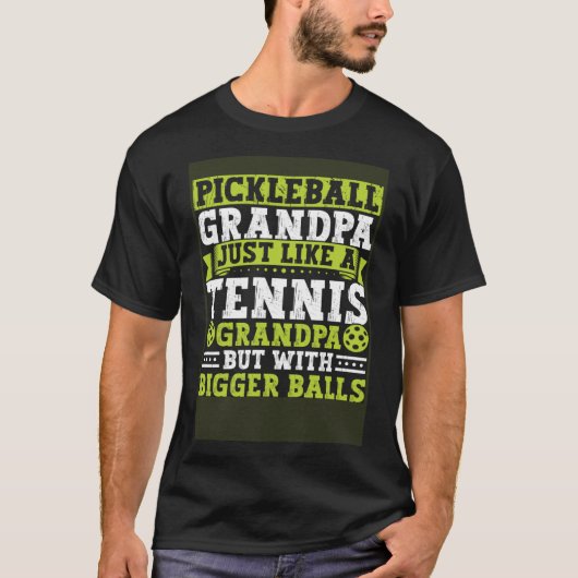 Grappige pickleball kleding pickleball speler voor t-shirt (Voorkant)