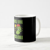 Grappige Pickleball Koffiemok (Voorkant rechts)