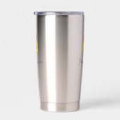 Grappige Pickleball Koningin Gepersonaliseerde Mon Geïsoleerde Drinkbeker (Rechts)