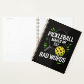 Grappige Pickleball Laat Me Slecht Praten Planner (Display)