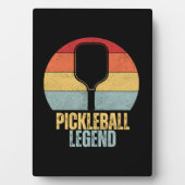 Grappige Pickleball Legende Fotoplaat (voorkant)