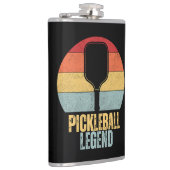 Grappige Pickleball Legende Heupfles (Rechts)