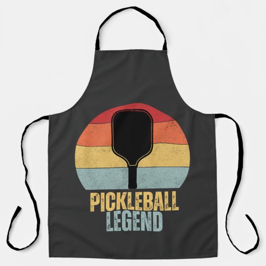 Grappige Pickleball Legende Schort (Voorkant)