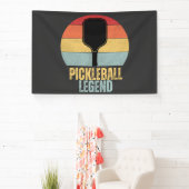Grappige Pickleball Legende Spandoek (Insitu)