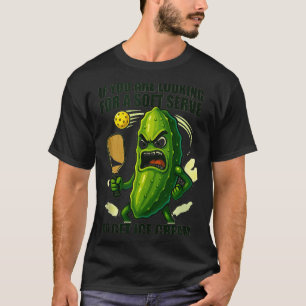 Grappige pickleball-liefhebber grap met een augurk t-shirt
