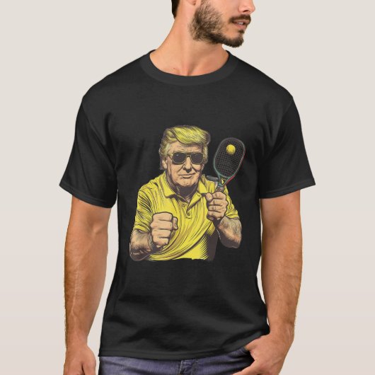 Grappige Pickleball liefhebbers Graphics Pickle Ba T-shirt (Voorkant)