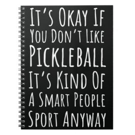 Grappige Pickleball Lover Cadeaus Humor thema Noti Notitieboek