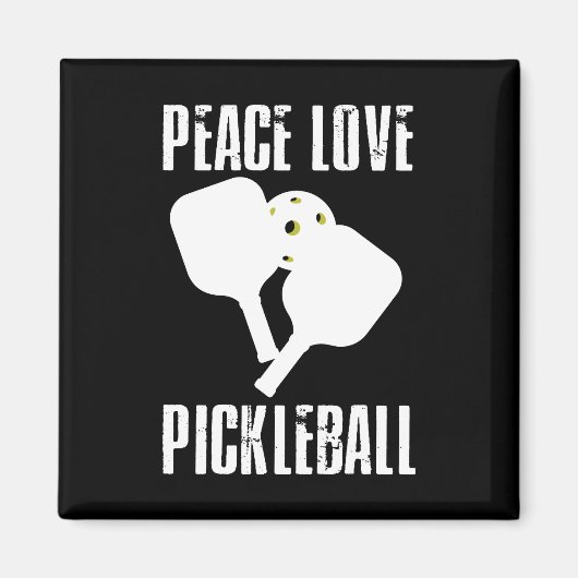Grappige Pickleball  Magneet (Voorkant)