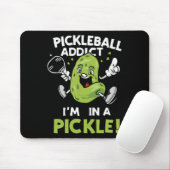 Grappige-Pickleball Muismat (Met muis)