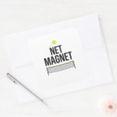 Grappige Pickleball Net Magneet Sticker (Envelop)