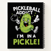 Grappige-Pickleball Notitieboek (Achterkant)