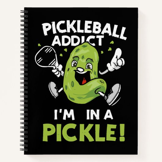 Grappige-Pickleball Notitieboek (Voorkant)