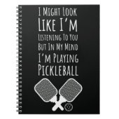Grappige Pickleball Notitieboek Humor voor speler  (Voorkant)
