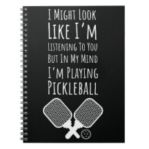 Grappige Pickleball Notitieboek Humor voor speler 