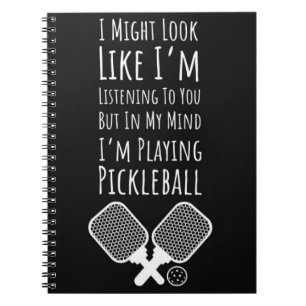 Grappige Pickleball Notitieboek Humor voor speler