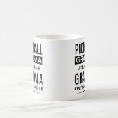 Grappige pickleball oma als een gewone oma koffiemok (Center)