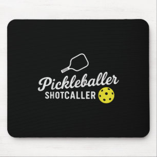Grappige Pickleball Outfit Pickleballer Shot Calle Muismat