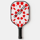 GRAPPIGE PICKLEBALL PADDLE PICKUP LIJNEN (Voorkant)