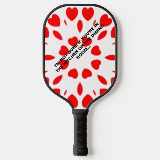 GRAPPIGE PICKLEBALL PADDLE PICKUP LIJNEN (Voorkant)