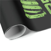 Grappige pickleball paddle up boterkop cadeaupapier (Rol Hoek)