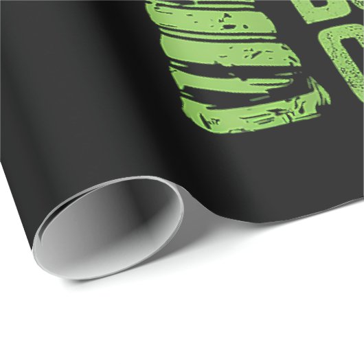 Grappige pickleball paddle up boterkop cadeaupapier (Rol Hoek)