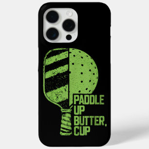 Grappige pickleball paddle up boterkop iPhone 15 pro max hoesje