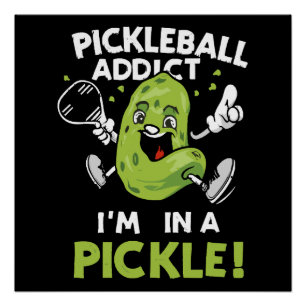 Grappige-Pickleball Perfect Poster