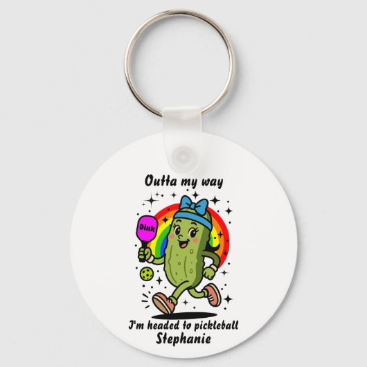 Grappige Pickleball - Pickleball Humor Sleutelhanger (Voorkant)