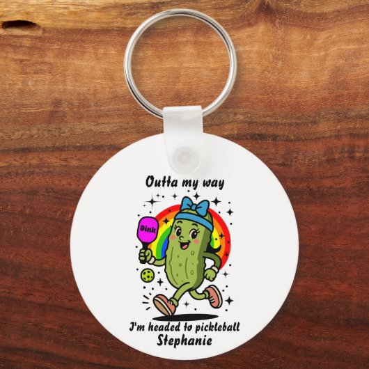 Grappige Pickleball - Pickleball Humor Sleutelhanger (Voorkant)