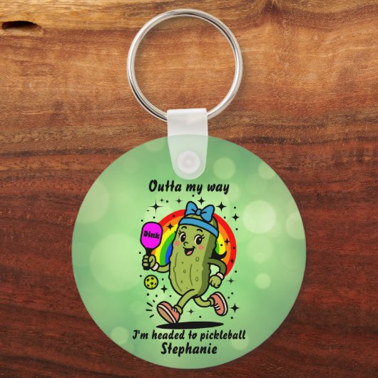 Grappige Pickleball - Pickleball Humor Sleutelhanger (Achterkant)