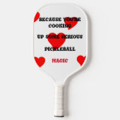 GRAPPIGE PICKLEBALL PICKUP LIJNEN PICKLEBALL PADDLE (Achterkant)