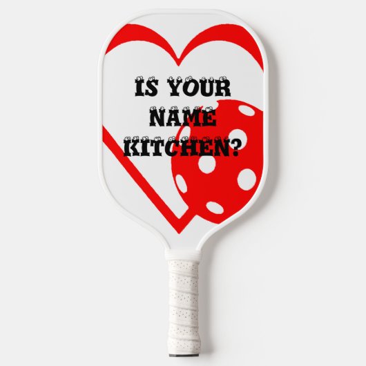 GRAPPIGE PICKLEBALL PICKUP LIJNEN PICKLEBALL PADDLE (Voorkant)