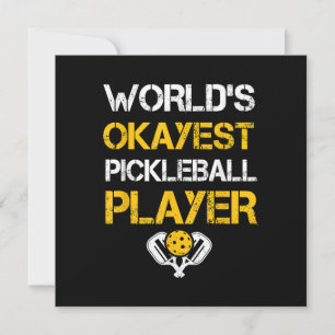 Grappige Pickleball Player Paddle - Pickleballing  Save The Date