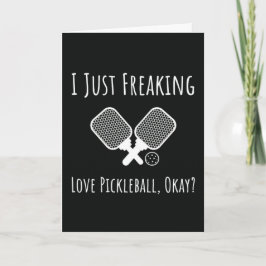 Grappige Pickleball Quote Kaart Speler Accessoires