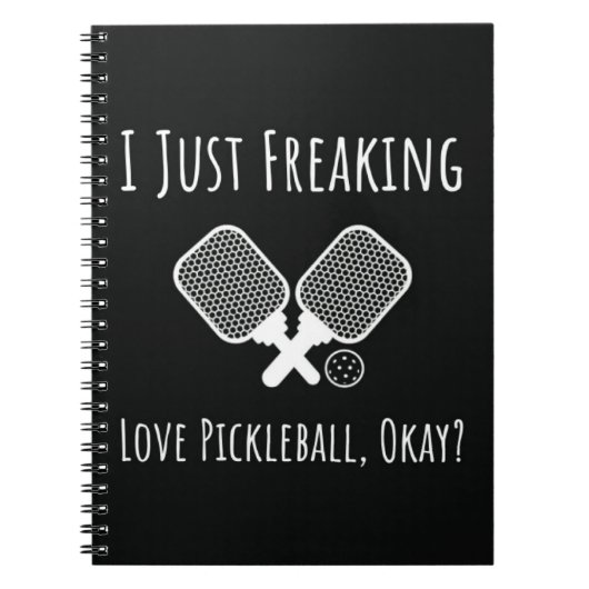 Grappige Pickleball Quote Notitieboek Humor Gifts  (Voorkant)