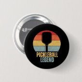 Grappige Pickleball Ronde Button 5,7 Cm (Voorkant /achterkant)