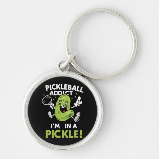 Grappige-Pickleball Sleutelhanger (Voorkant)