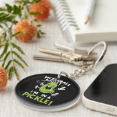 Grappige-Pickleball Sleutelhanger (Voorkant Rechts)