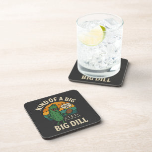 Grappige Pickleball Sociale Club Big Dill Bier Onderzetter