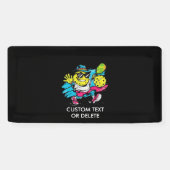 grappige pickleball spandoek (Horizontaal)