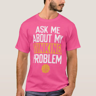 Grappige Pickleball Speler Paddle Pickleballen Pic T-shirt