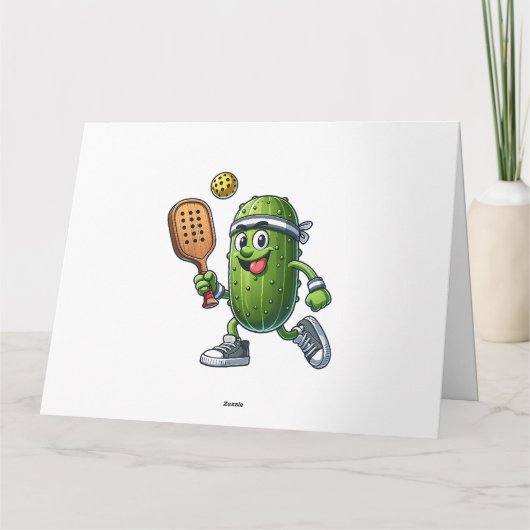 Grappige Pickleball speler Paddleball Lover Kaart (Achterkant)
